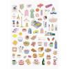 Livsstilskalender, Mayland Life Planner Delicate flowers, 190x216mm &aring;r: 2027, Flerfarvet,