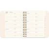 Livsstilskalender, Mayland Life Planner Delicate flowers, 190x216mm &aring;r: 2027, Flerfarvet,