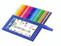 Farveblyanter Staedtler ass. Ergosoft  157-SB24 24stk/sæt