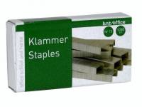 Hæfteklammer bnt/Office nr.10 op t/10ark galvan. 1000stk/pak