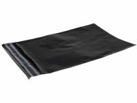 Forsendelsespose sort 300x500mm 100stk/pak særdeles stærk kvalitet i 100% genanvendt plast