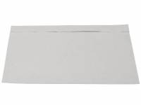 Følgeseddellomme i genbrugsplast LD u/tryk 235x130mm 1000stk/kar Plast40/Plast20/Papir48