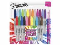 Marker Sharpie Color burst fine assorteret permanent 24stk/sæt