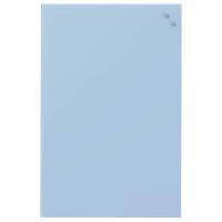 Glastavle, Naga, bl&aring;, 400x600x14mm