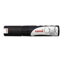 Chalkmarker, Uniball Ocean care, PWE-8K 8MM, Rund spids, sort, 40157546