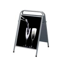 Gadeskilt, Twinco Twin Light, 600x1010x60mm, hvid