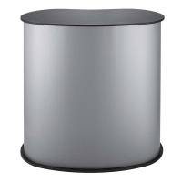 Messeudstyr, Twinco Twin, 900x490x930mm Disk Inkl. hylde, sort
