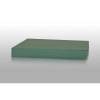 Folia Karton Play Cut, grangr&oslash;n Ubestr&oslash;get, 180g/m2 210mm x 297mm, A4, Smal bane pakke a 100 ark