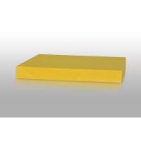 Folia Karton Play Cut, Banana Yellow Ubestr&oslash;get, 180g/m2 210mm x 297mm, A4, Smal bane pakke a 100 ark