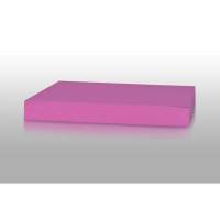 Folia Karton Play Cut, pink, Ubestr&oslash;get 180g/m2 210mm x 297mm, A4, Smal bane pakke a 100 ark