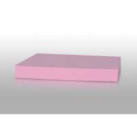 Folia Karton Play Cut, Light Pink Ubestr&oslash;get, 180g/m2 420mm x 600mm, Smal bane pakke a 100 ark