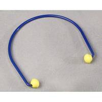 &Oslash;repropper, With hanger, afledende skum bl&aring;/gul, pakke a 10 stk