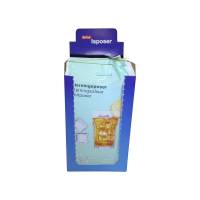 Isterningposer, 180 x 340 mm, flat film HD/LLDPE, filmtykkelse: 20 &micro;m transparent, karton a 240 stk F&oslash;devaregodkendt