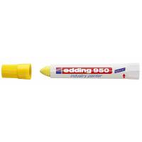 Marker, Edding, 950, 10MM, Rund spids gul, 703001005