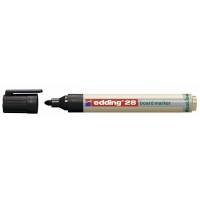 Whiteboardmarker, Edding Ecoline, 28 1,5-3MM, Rund spids, sort, 705015001