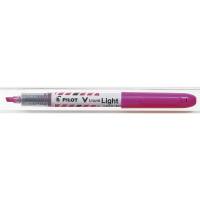 Tekstmarker, Pilot V-Liquid, SW-VLL-P 3,3MM, Skr&aring; spids, pink, 86212