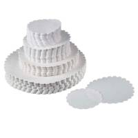 Fadpapir, Stykke, 40 g/m2, 140 pr&aelig;get papir, hvid, almindelig pakke a 500 stk, F&oslash;devaregodkendt