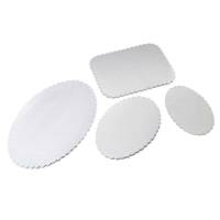 Fadpapir, Stykke, 40 g/m2, 260 x 390 mm pr&aelig;get papir, hvid, almindelig pakke a 500 stk, F&oslash;devaregodkendt