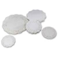 Kagepapir, Stykke, 40 g/m2, 190 pr&aelig;get papir, hvid, almindelig pakke a 500 stk, F&oslash;devaregodkendt