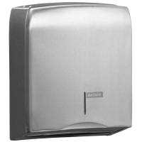 Papirh&aring;ndkl&aelig;de dispenser, Katrin M Rust Free, rustfrit st&aring;l 132mmx275mm x 330mm