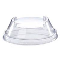 L&aring;g t/plastglas, Rund indvendig diameter 96.0 mm, PLA transparent, pose a 50 stk F&oslash;devaregodkendt