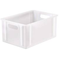 Plastkasse SmartStore, transparent 12,5L med l&aring;g , 340mm x 240mm x 160mm EC4