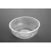 Plastbakke, Rund, &Oslash; 156, h&oslash;jde 320 pp, transparent, Salat bowl pakke a 100 stk F&oslash;devaregodkendt