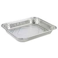 Gastrobakke, Plus Pack, 1/2GN 1-Compartments, Rektangul&aelig;r kapacitet 2400ml,324x263x38mm aluminium, aluminium, pakke a 100 stk F&oslash;devaregodkendt
