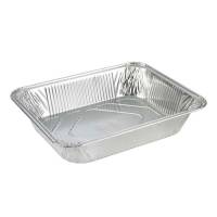 Gastrobakke, Plus Pack, 1/2GN 1-Compartments, Rektangul&aelig;r kapacitet 3600ml,324x263x60mm aluminium, aluminium, pakke a 10 stk F&oslash;devaregodkendt