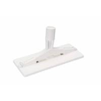 Skurenylon holder, Vikan, For shaft hvid 95mmx230mm