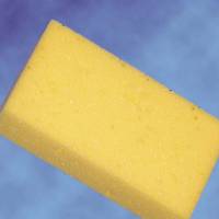 Skuresvamp, Blackboard sponge, gul 200mmx110mm x 60mm