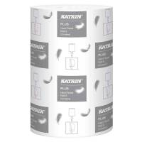 Aft&oslash;ringsrulle, Katrin, Plus, S2 Plus 2 lag, hvid 205mm x 60.00m, 20g/m2 kasse a 12 ruller