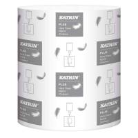 Aft&oslash;ringsrulle, Katrin, Plus, M Plus 1 lag, hvid 205mm x 280.00m, 25g/m2 kasse a 6 ruller