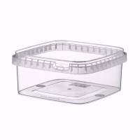 Condib&oslash;tte, Without lid kapacitet 550ml,128x128x55mm pp, transparent, SMALL, karton a 264 stk F&oslash;devaregodkendt