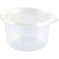 Plastbakke, Duni Fixpack, Rund, &Oslash; 112 h&oslash;jde 61 pp, transparent, karton a 700 stk F&oslash;devaregodkendt