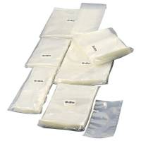 Vakuumpose&nbsp;, 90 &micro;m, 200 x 400 mm, PA+PE transparent, pakke a 100 stk F&oslash;devaregodkendt