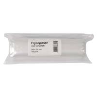 Fryseposer, 32 &micro;m, 200 x 350 mm, LD-PE transparent, rulle a 100 stk F&oslash;devaregodkendt