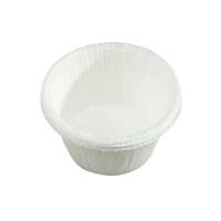 Muffin form, Rund, h&oslash;jde 35 mm indvendig diameter 50.0 mm Pergamentpapir, hvid, pakke a 200 stk W/Edge, F&oslash;devaregodkendt