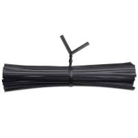 Plastclips, 150, metal, sort pakke a 1000 stk, Twist-ties