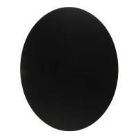 Kridttavle, Securit Silhouette, sort Oval