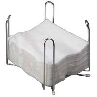 Servietdispenser, 1/4-fold Metal, chrome 180mmx180mm