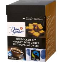 Sukker Distributionsboks Cane Sugar Chopped Sugar kasse a 10 x 500 gr
