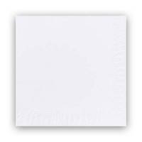 Frokostserviet, Duni, Ecoecho, 2 lag tissue, white 330mmx330mm, karton a 2000 stk