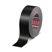 Gaffatape, TESA 4688, 48 mm x 50.00 m samlet tykkelse 260 &micro;m kernediameter: 76 mm, Rulle Polyethylen/tekstill&aelig;rred, Naturgummi sort, kasse a 18 ruller palle a 720 ruller