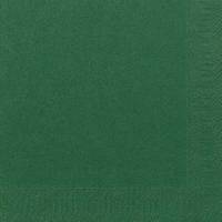 Middagsserviet, Duni, Ecoecho, 3 lag tissue, m&oslash;rkegr&oslash;n 400mmx400mm, karton a 1000 stk