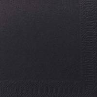 Kaffeserviet, Duni, Ecoecho, 3 lag tissue, Nordic Swan Ecolabel, sort 240mmx240mm, karton a 2000 stk