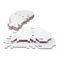 Tidsskiftskassette A4 b&oslash;lgepap hvid