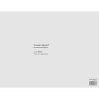 Kasserapport, Mayland, hvid, 228x297mm