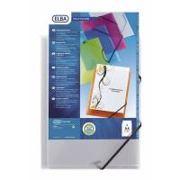 Polyvision Elastikmappe A4 PP 3-klap transparent
