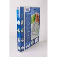 Indstiksringbing, Oxford Maxivision transparent, H&Oslash;J FORMAT, 30mm, 297x420mm antal ringe: 4